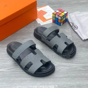 Quality Hermes Palm Slippers for Men