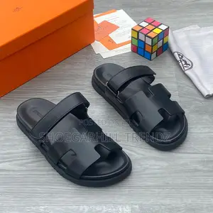 Quality Hermes Palm Slippers for Men