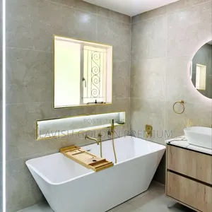 Bathtub With Gold Sanitary Wares