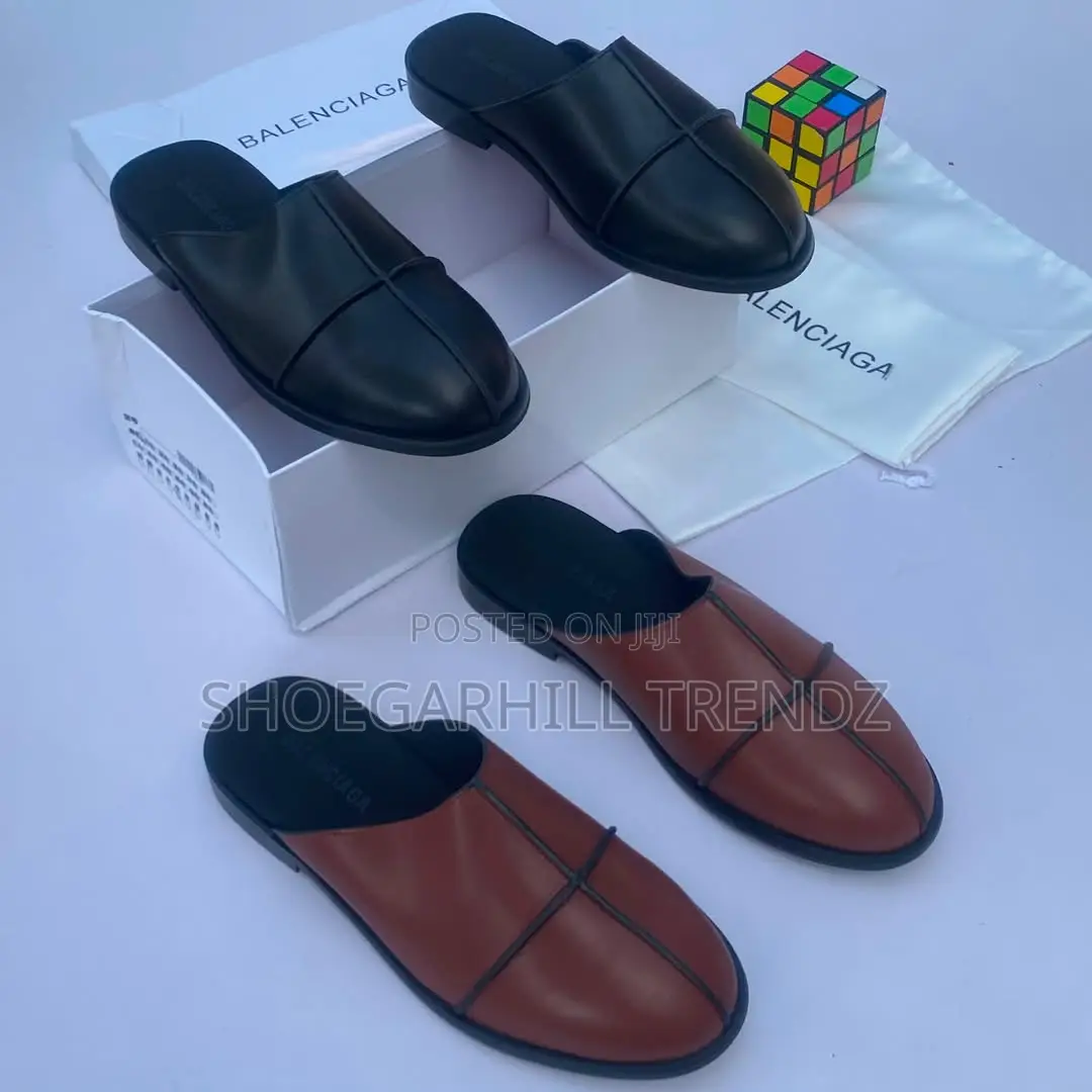Men Balenciaga Half Shoes | Classy Slip On