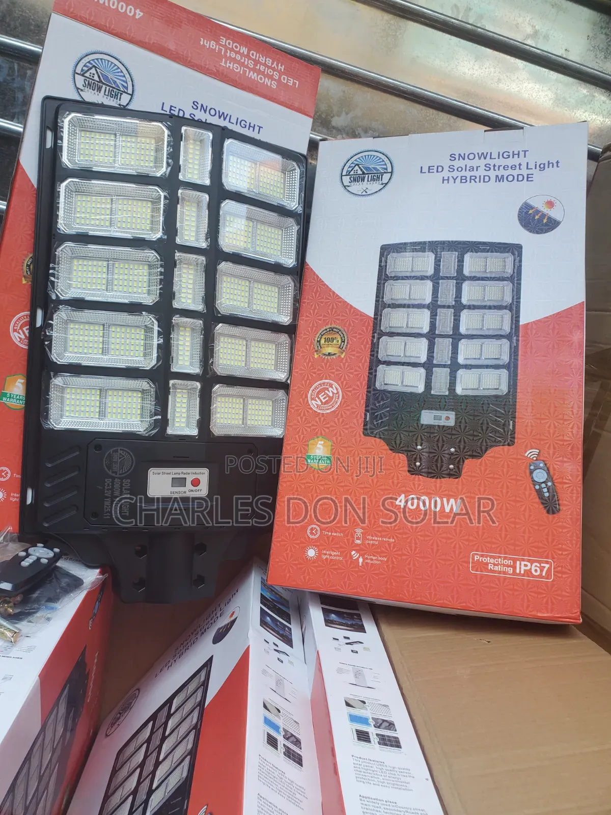 400w Solar Street Light