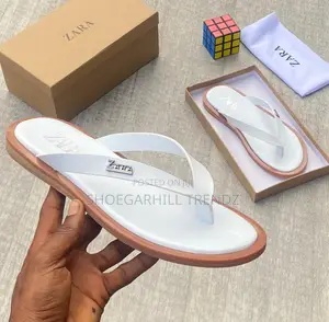 Zara Flat Palm Scrissors Slippers in 2 Colour Ways