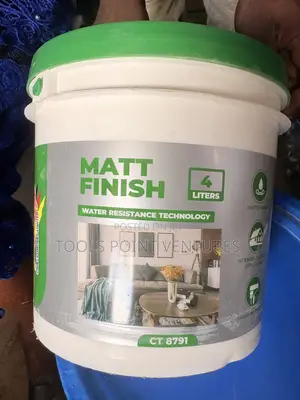 4Ltr Matt Finish Water-Resistant Interior & Exterior Paint