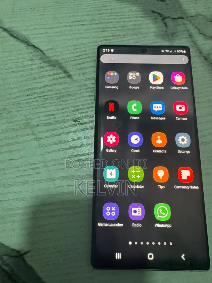 Samsung Galaxy Note 10 Plus 5G 256 GB Silver
