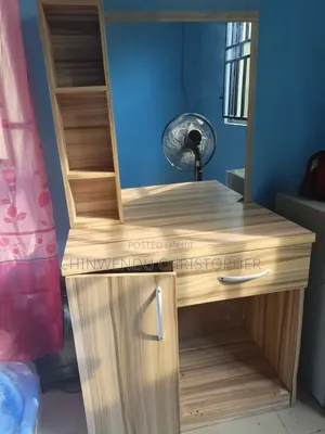 Dressing Mirror With Cabinet