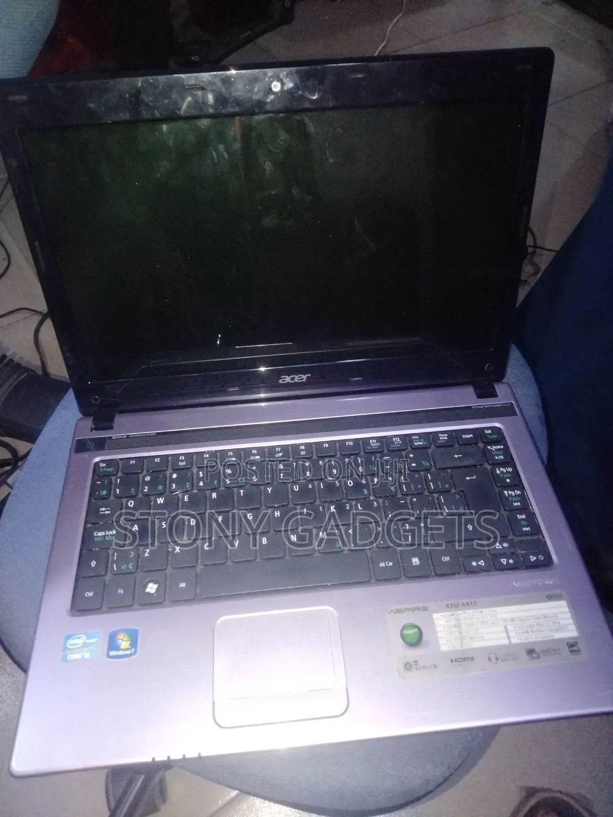 Laptop Acer Aspire 4752Z 8GB Intel Core i5 HDD 500GB