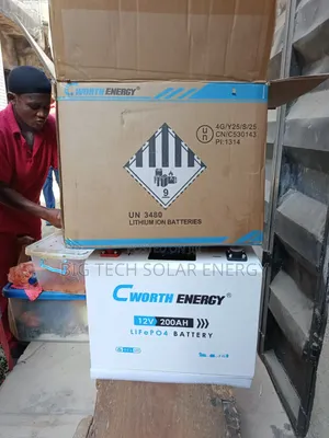 200ah 12v 2.5kwh Cworth Lithium Battery