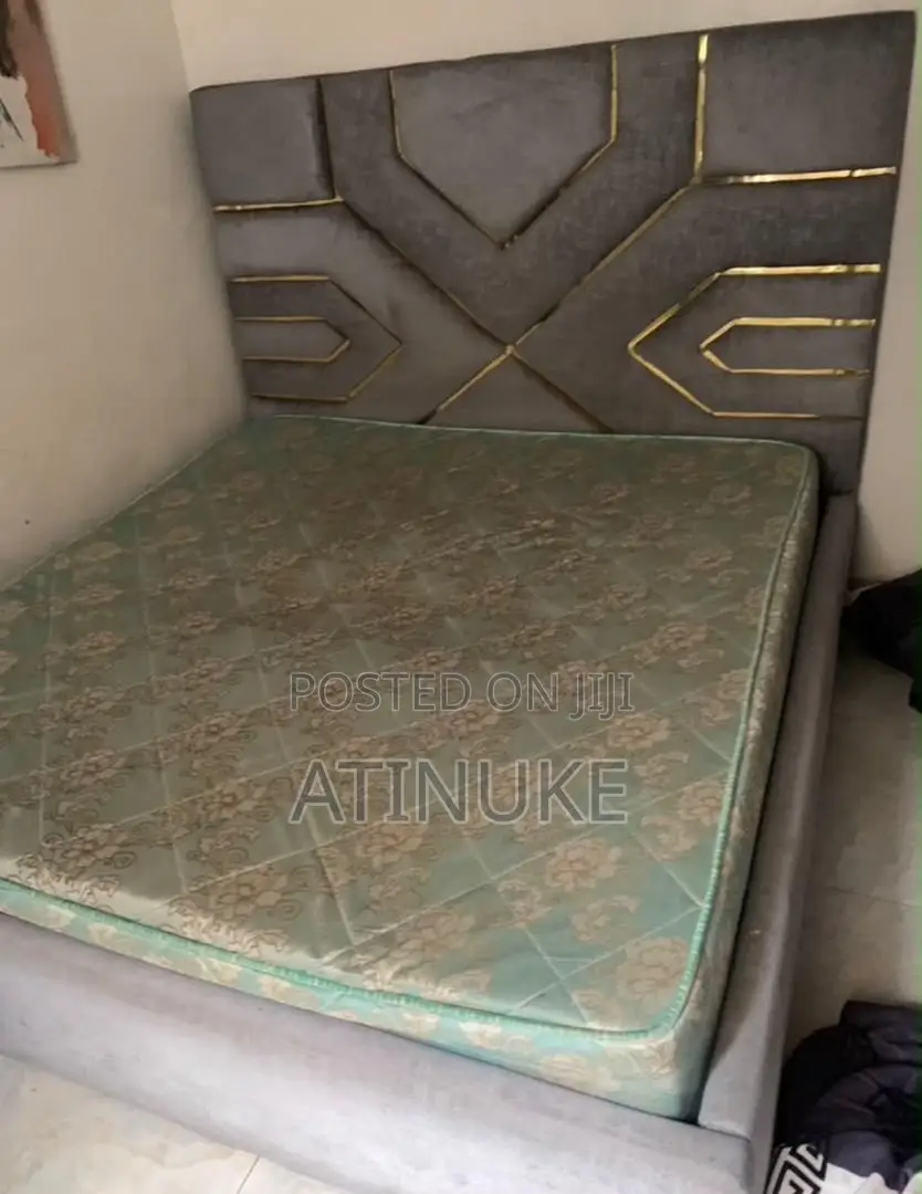 6 by 6 Bedframe and Mattress