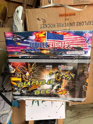 100-Shot Multi-Effect Firework Cake