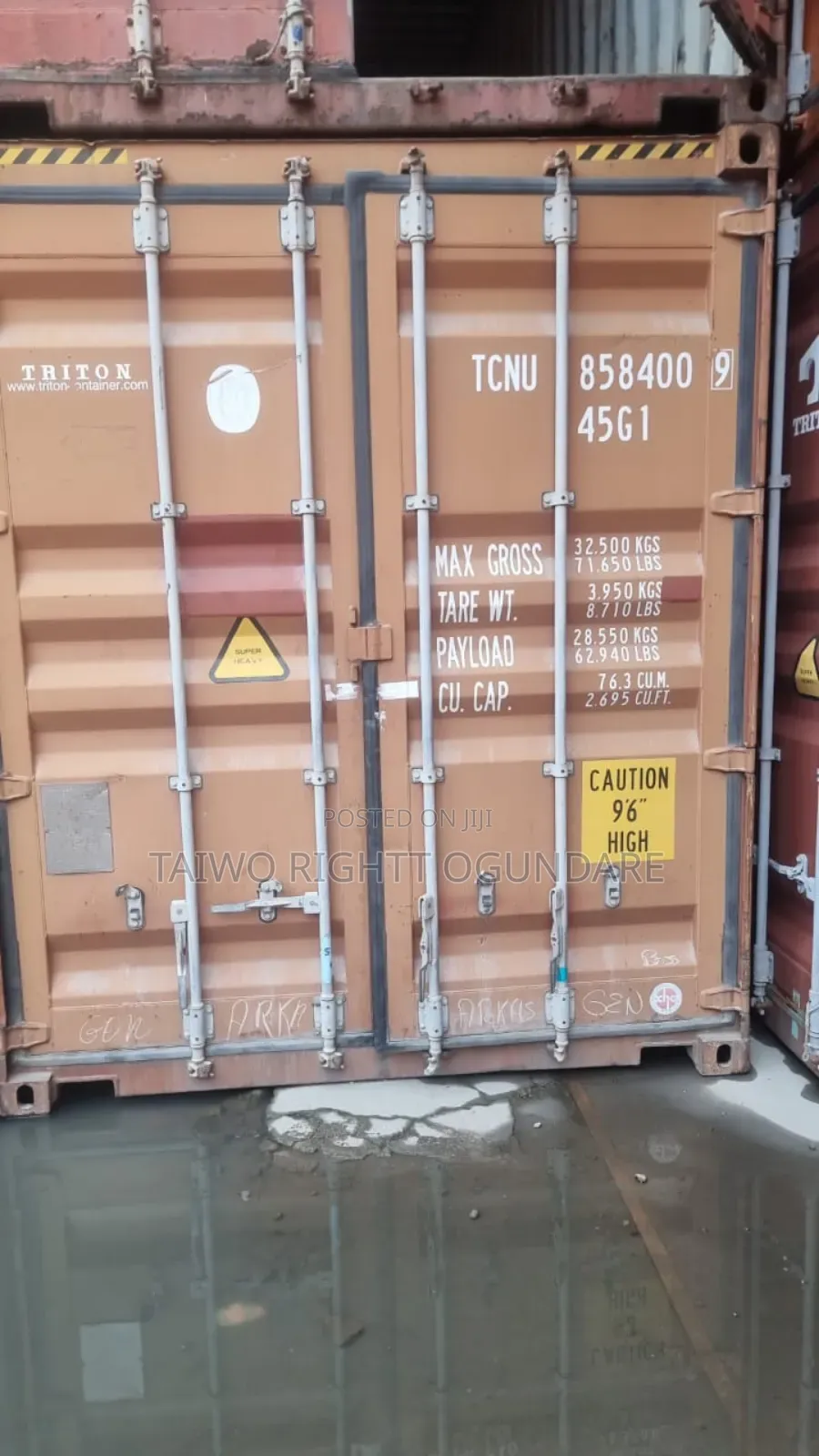 20ft & 40ft Empty Container