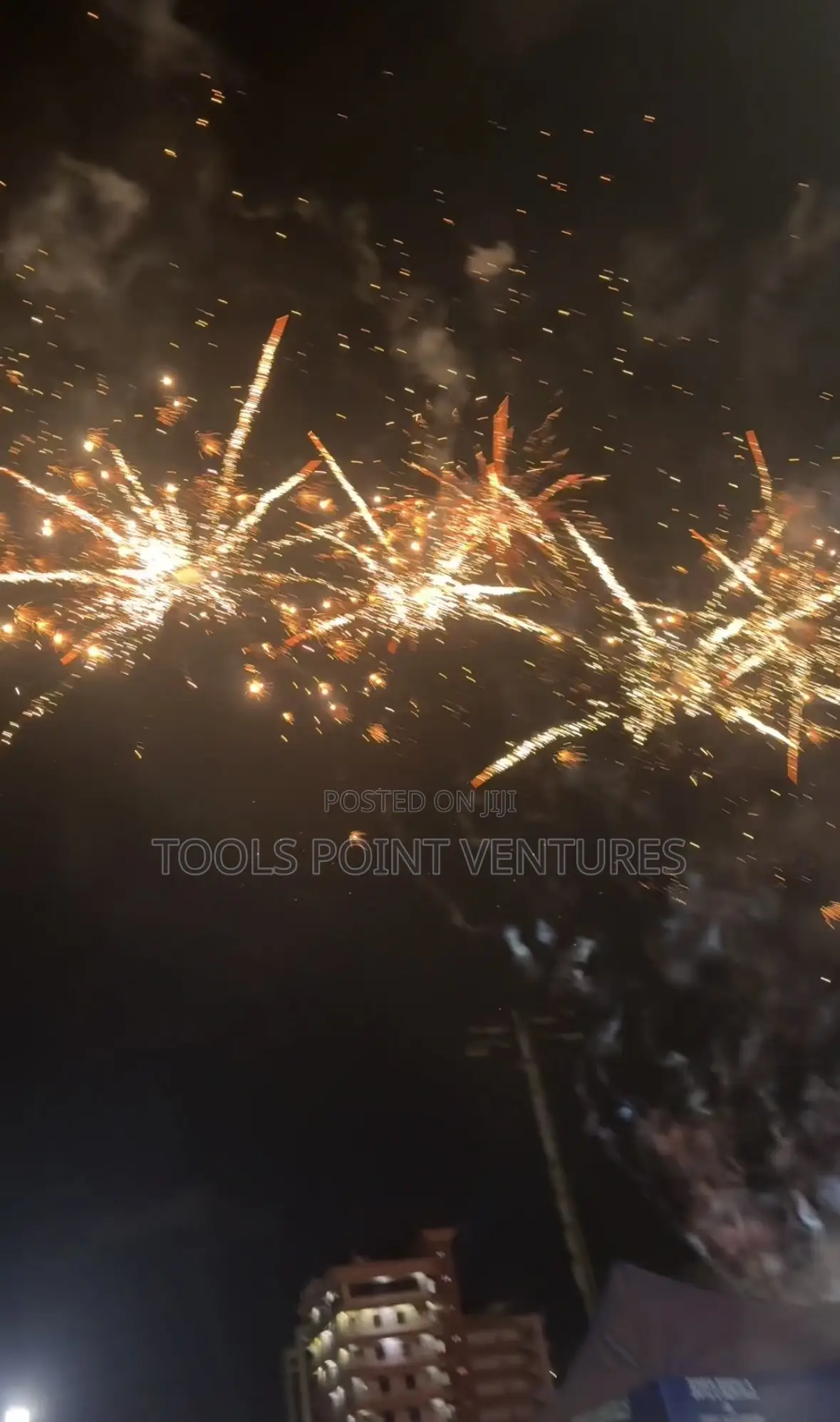 25-Shot Multi Display Firework Cake — Festive Celebration