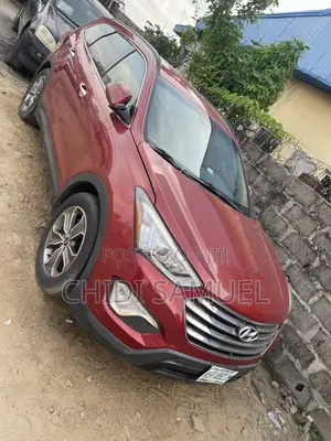 Hyundai Santa Fe 2013 Red