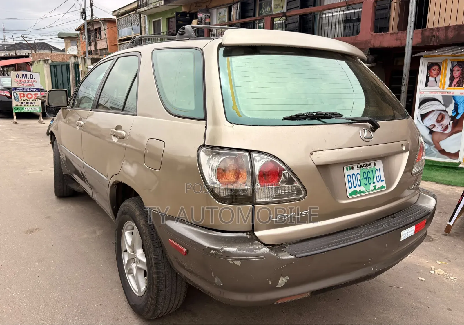 Lexus RX 2002 Gold