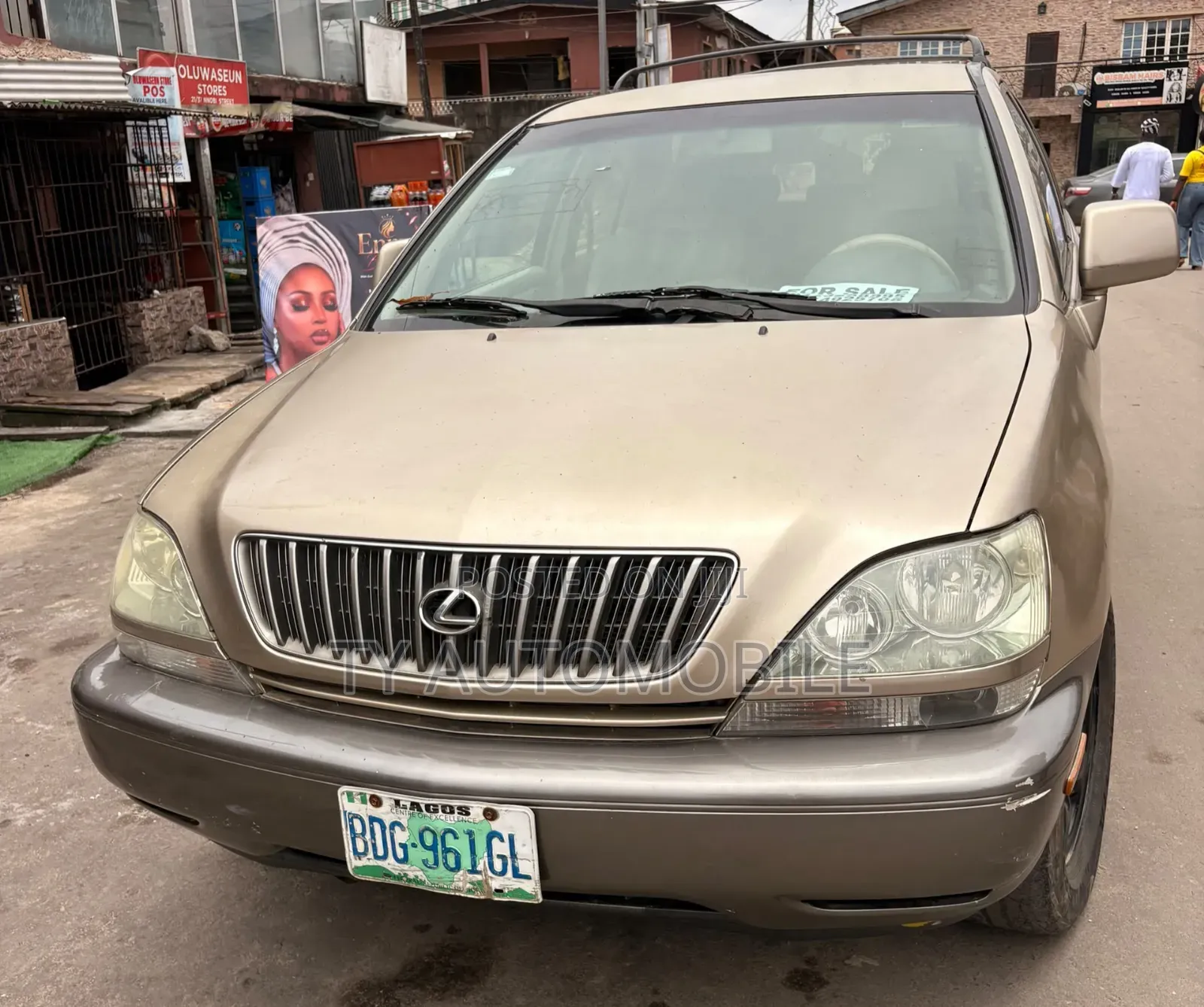 Lexus RX 2002 Gold