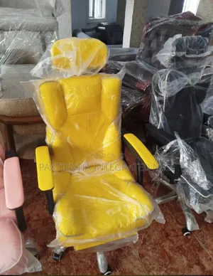 Swivel Office Chair in Baby Colours.