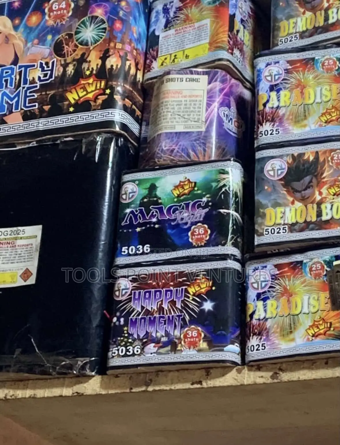 36-Shot Multi-Shot Aerial Repeater Fireworks