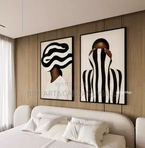 Split Modern Wall Canvass Art Decor