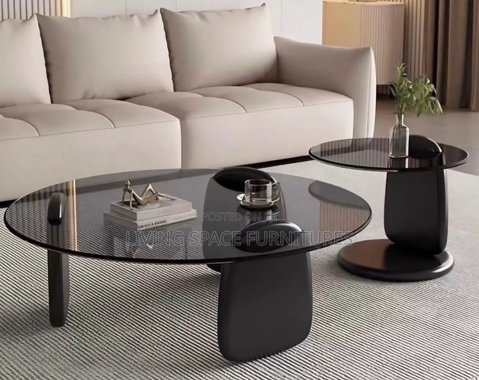 Thick Glass Tops Coffee Table