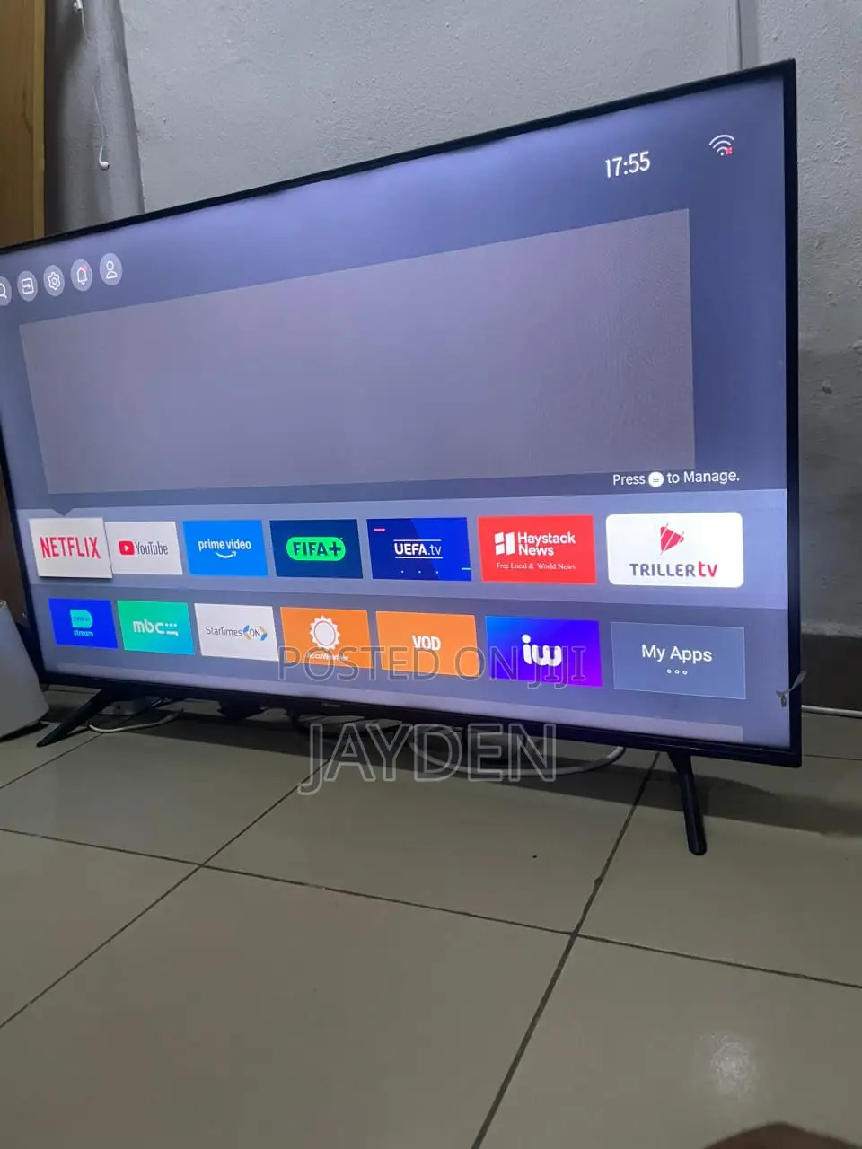 Smart Hisense TV 50inches