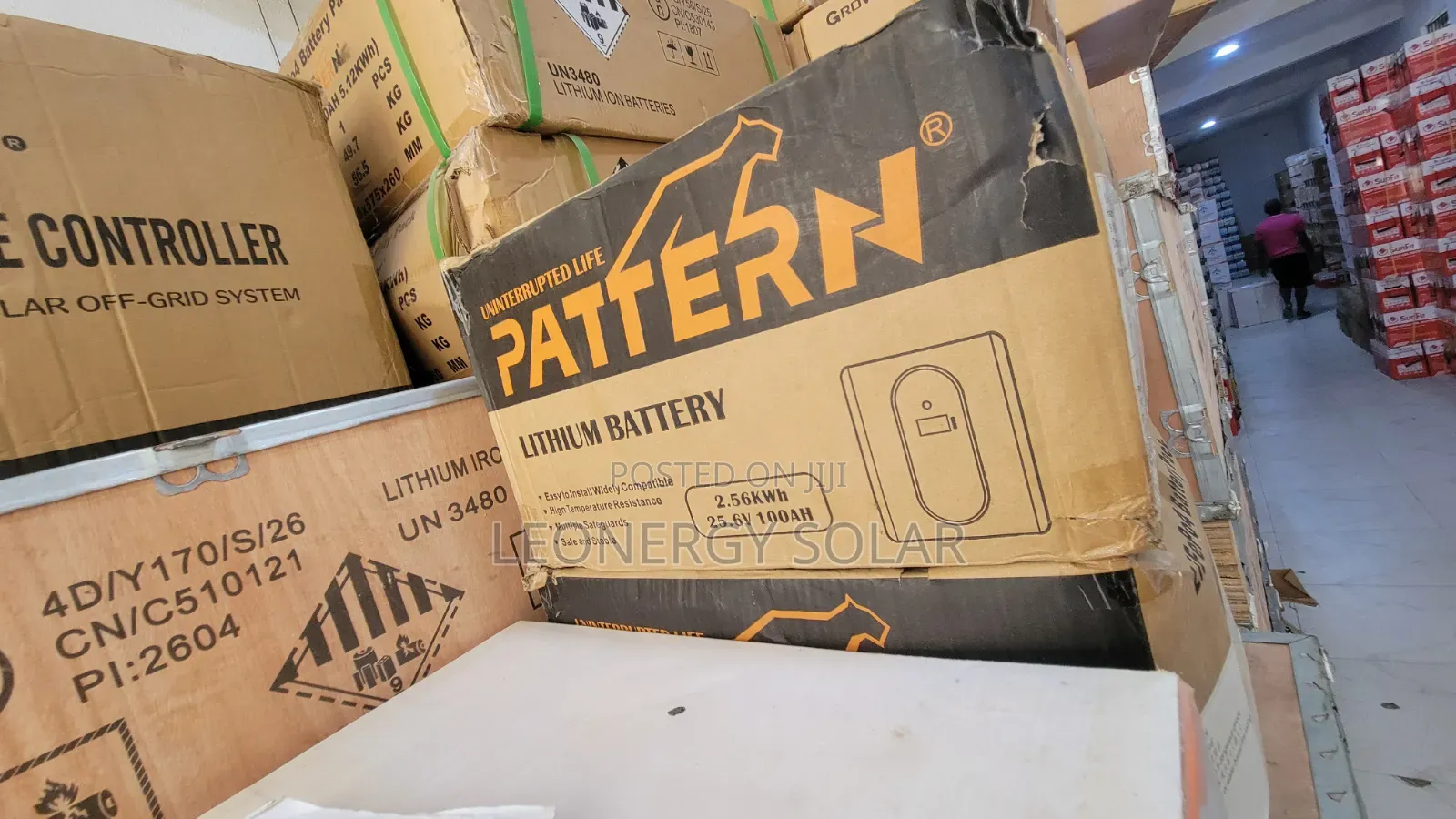 Pattern 2.5kwh 24v Lithium Battery