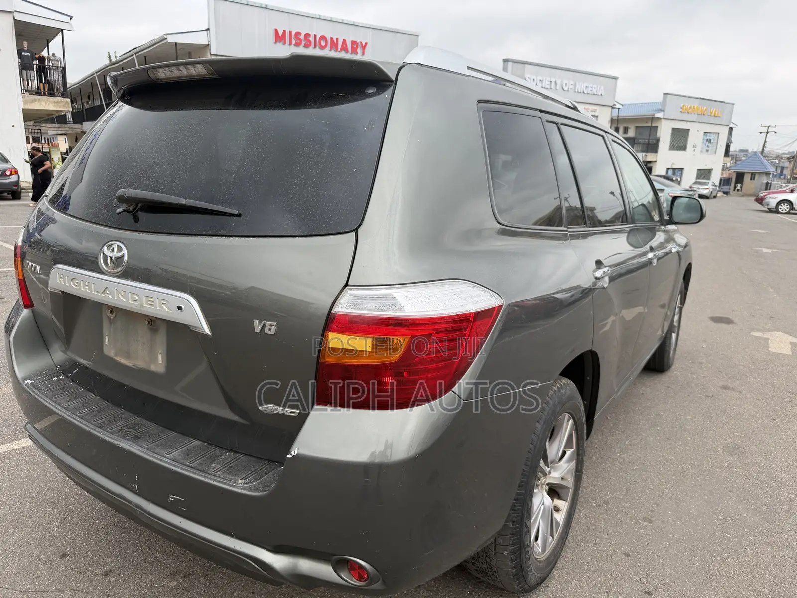Toyota Highlander Limited 2009 Gray