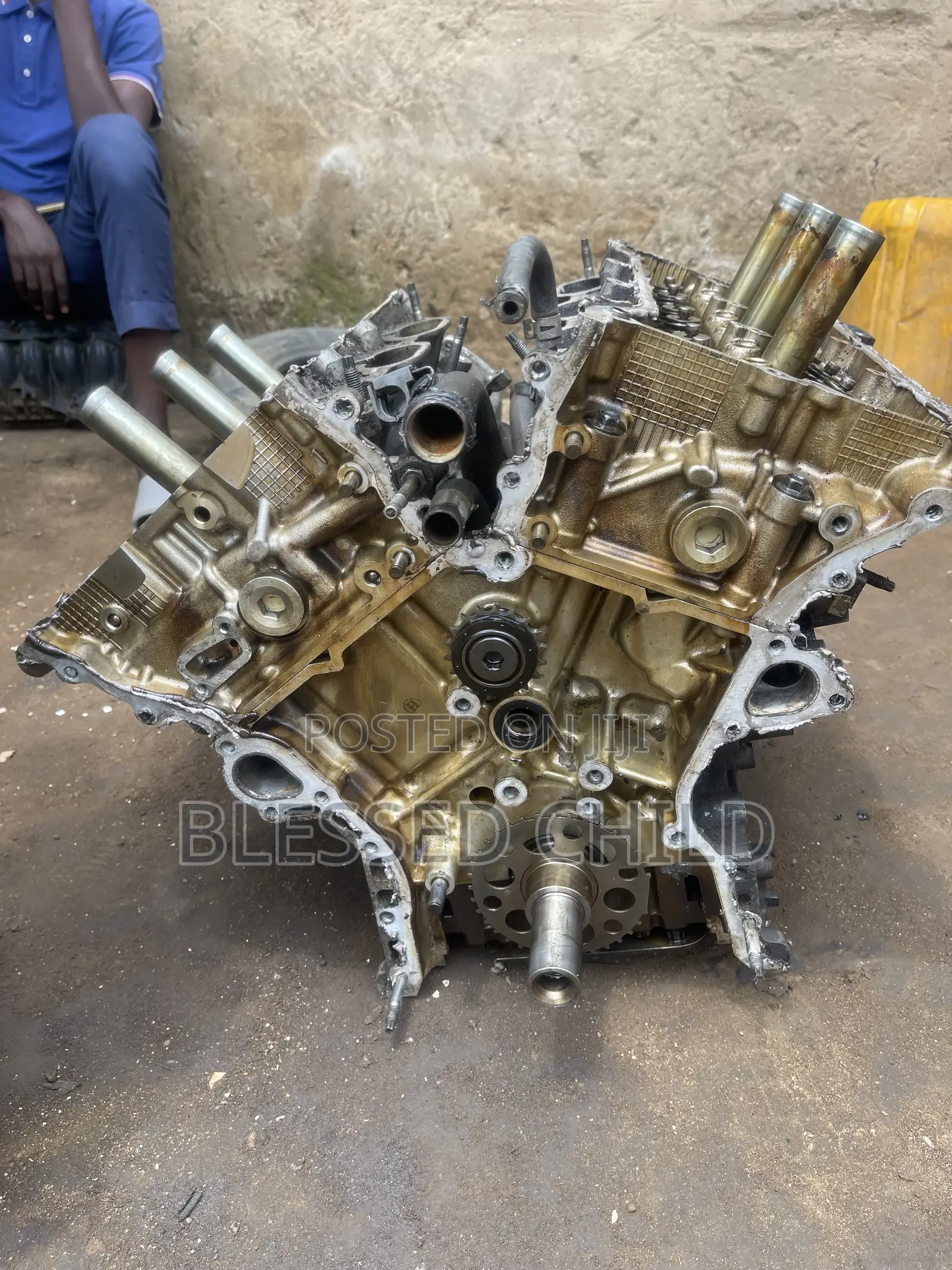 Toyota Venza 2010 Half Engine 2gr