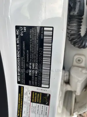 Mercedes-Benz C43 4Matic Sedan AWD (3.0L V6 9AM) 2017 White