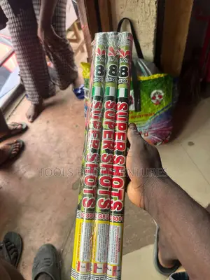 8shot Roman Candle Firework With Aerial Colorful Display