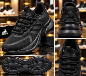 Adidas Men’s Casual Sneakers-Black & White