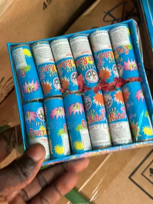 CRAZY ROBOT BOMB FIRECRACKERS/KNOCKOUT 12pcs in a Pack