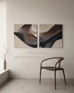 Split Wall Abstract Art Decor