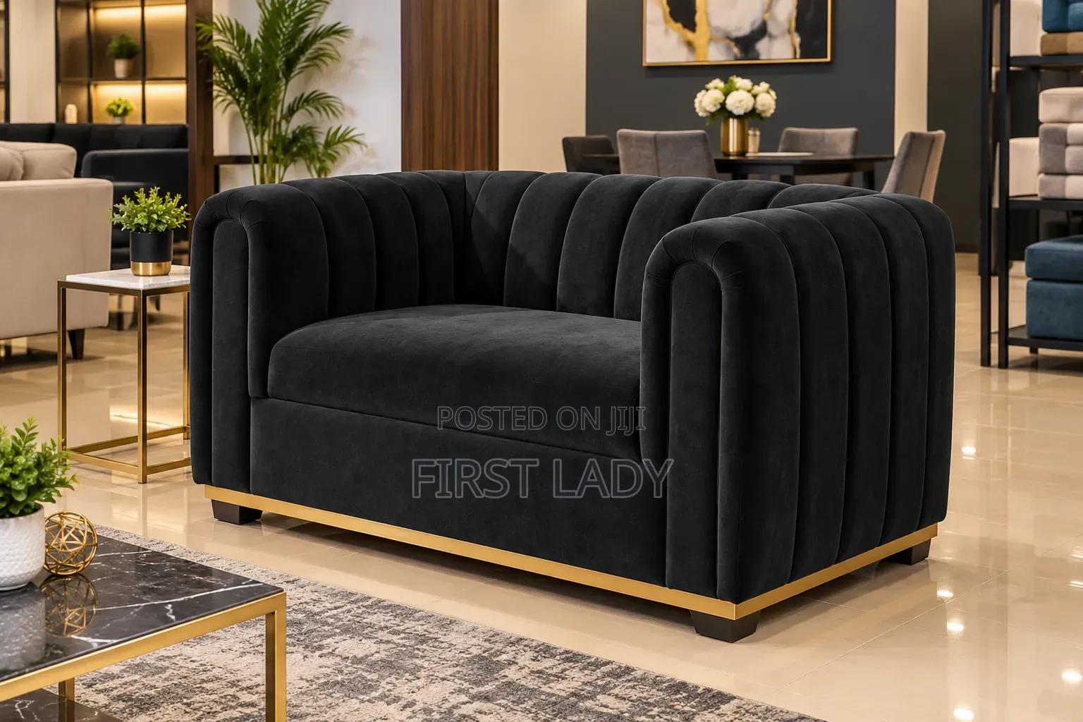 2 Seater Box Chair