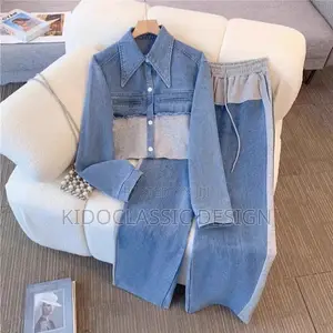 Women’s Jeans Joggers Set