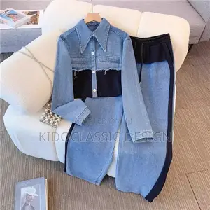Women’s Jeans Joggers Set