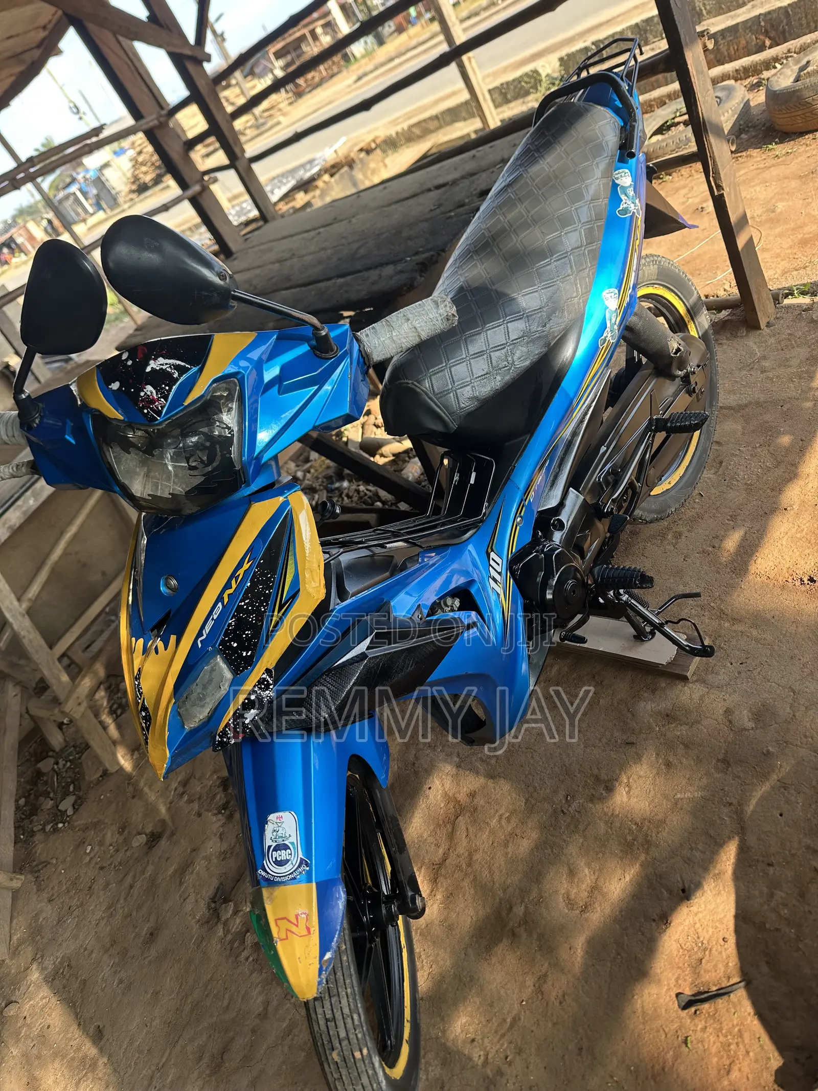 TVS Neo NX 2024 Blue