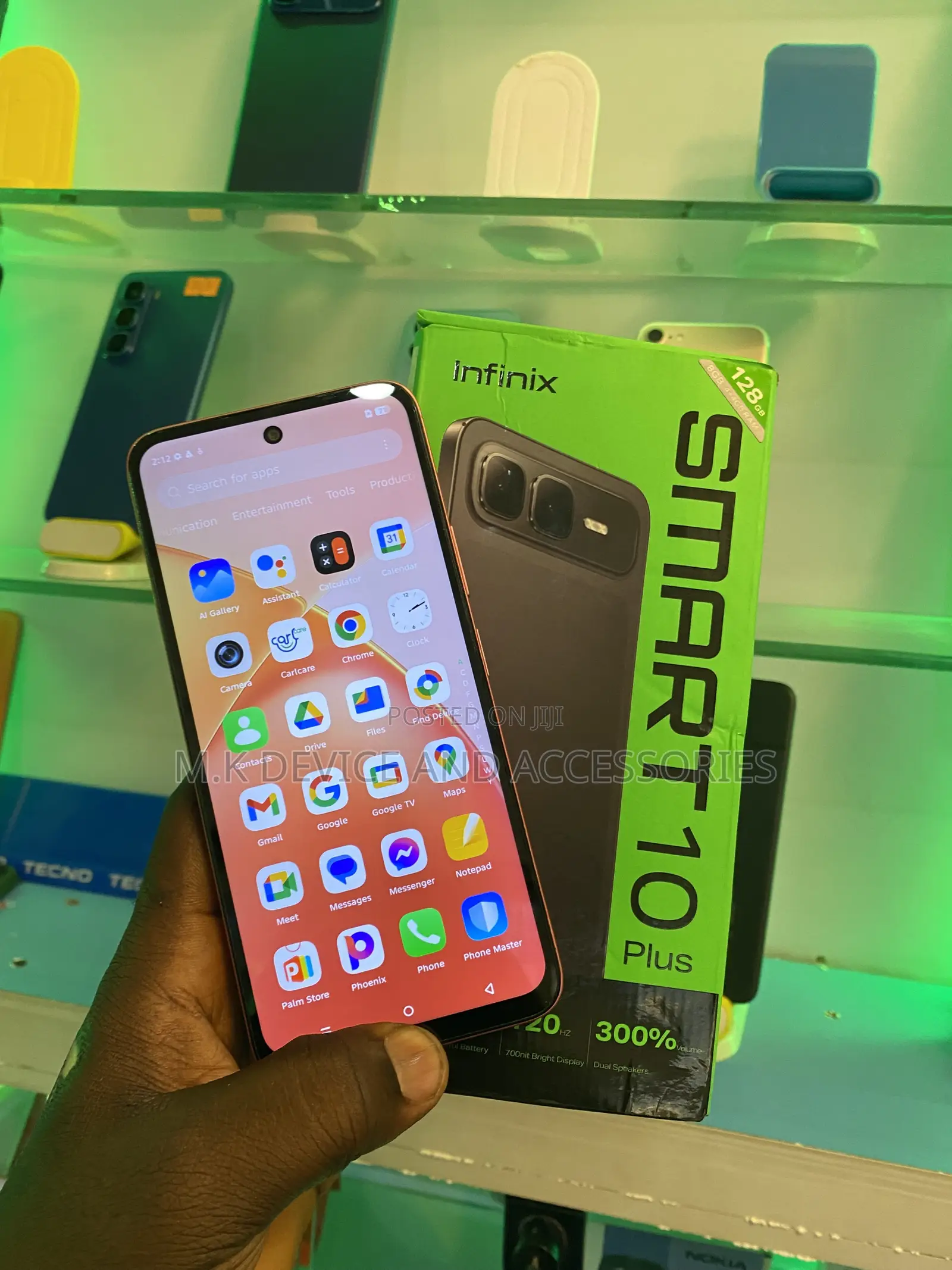 Infinix Smart 10 Plus 128 GB Orange