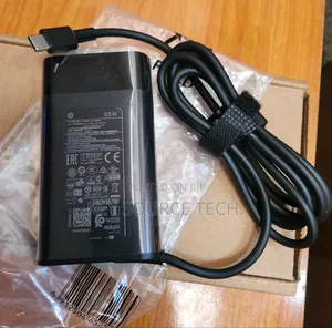 65w HP Type C Charger Oval Shape. USB C Adapter for HP Laptops 65w