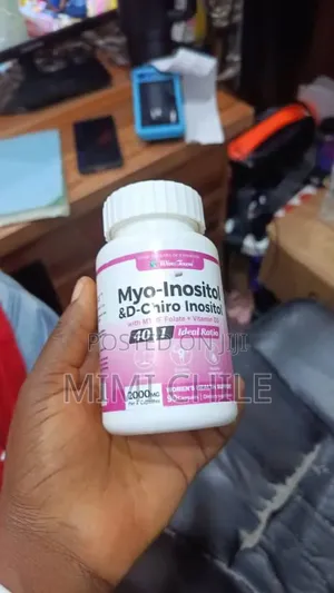 Myo-Zinositol & D Chiro Inositol 40:1- With MTHF Folate + Vitamin D3 ,