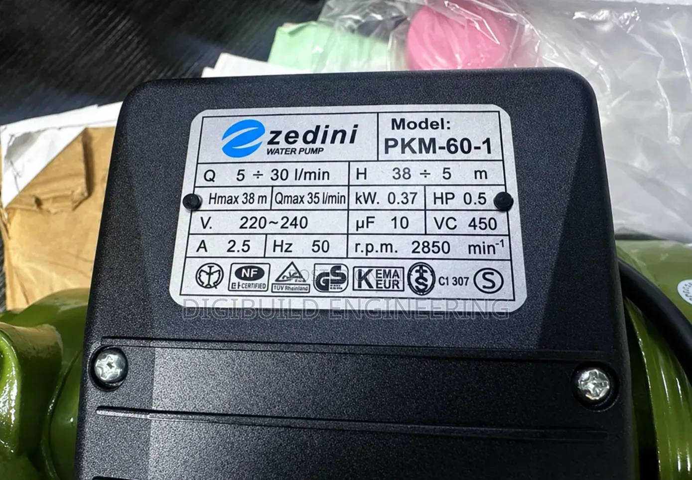 0.5hp Zedini Surface Pump