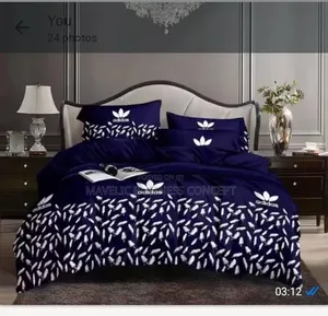Duvet and Bedsheet With Pillowcases