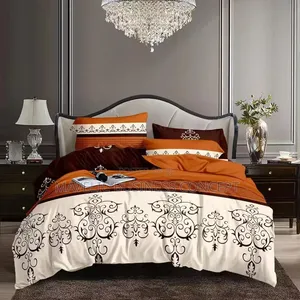 Duvet and Bedsheet With Pillowcases