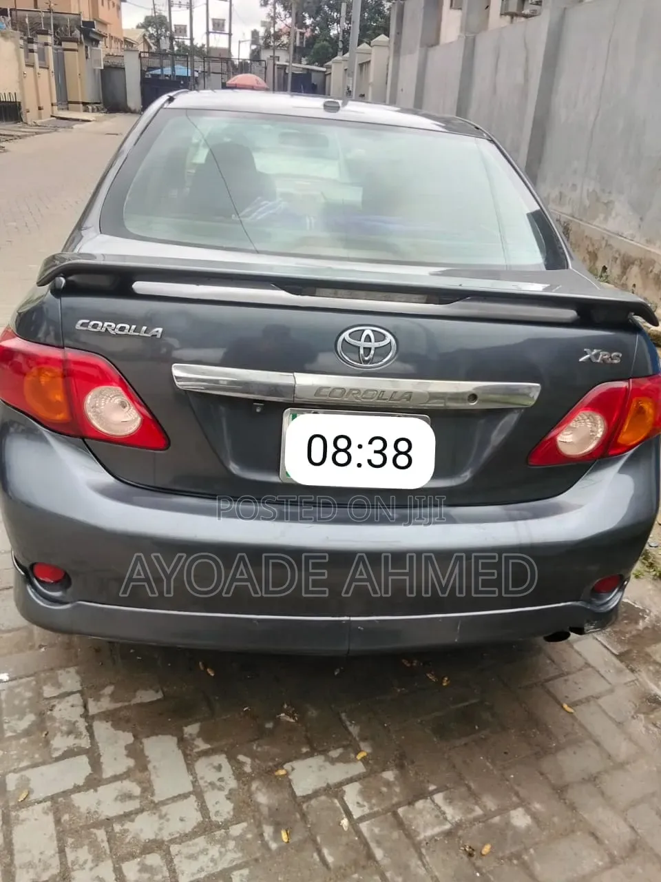 Toyota Corolla 2010 Gray