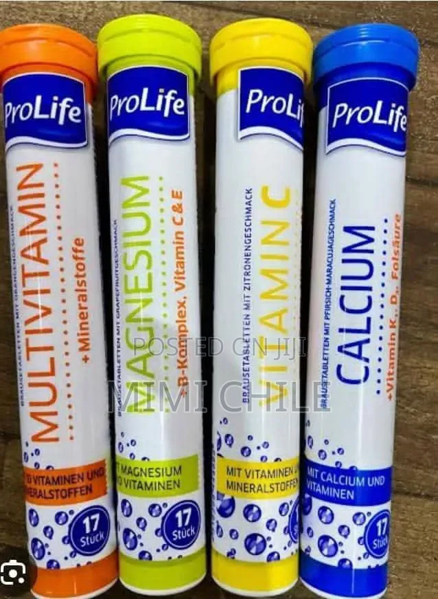 Prolife Effervescent Tablets German Vitamins 17 Tabs