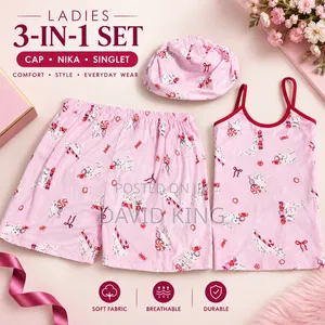 Ladies 3-in-1 Pajama