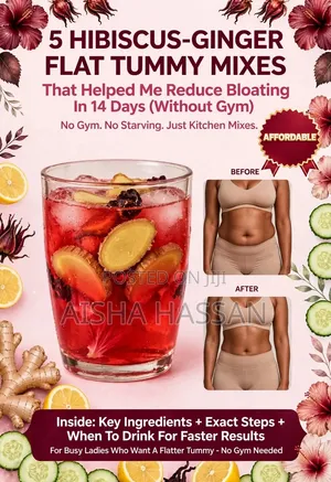 5 Zobo-Ginger Flat Tummy Mixes -BONUS INSIDE