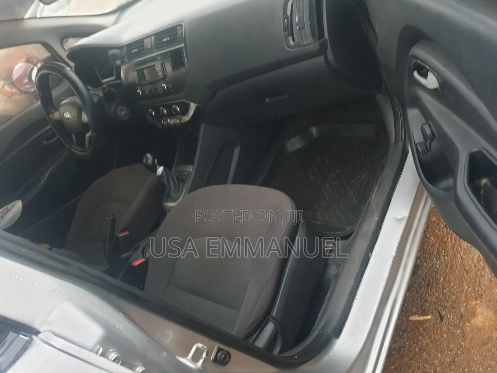 Kia Rio 2013 Silver