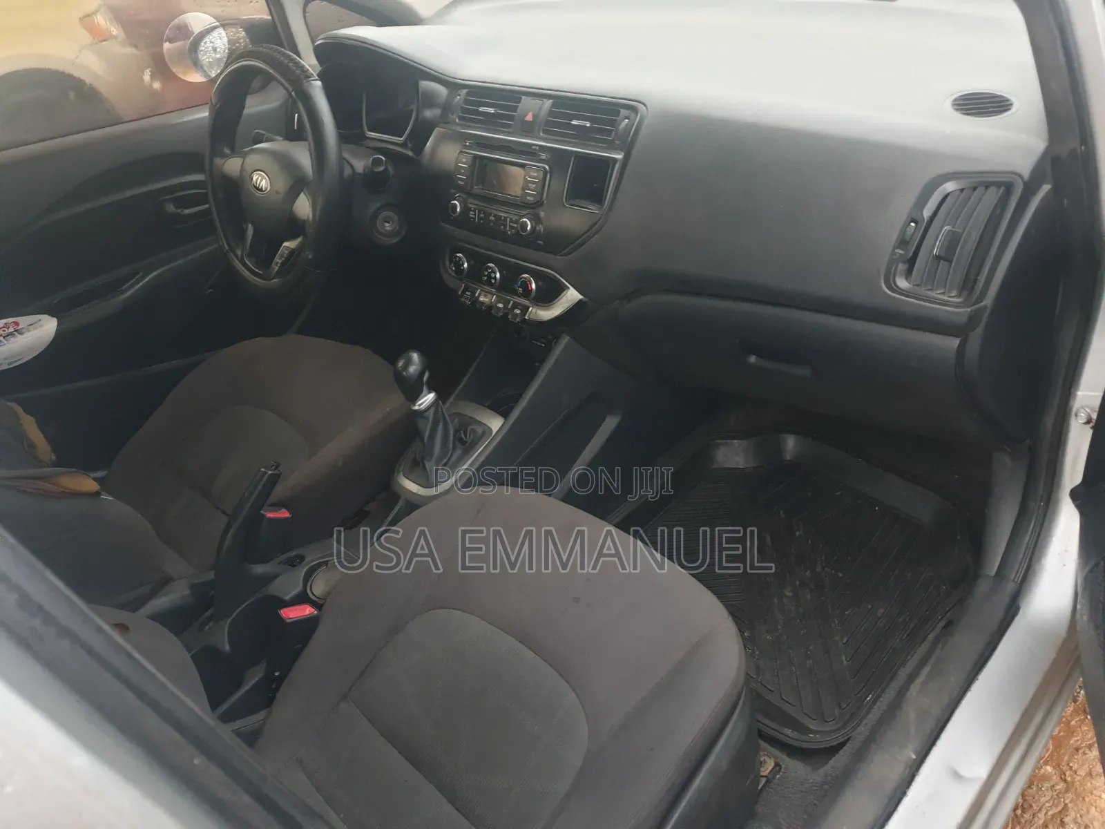 Kia Rio 2013 Silver