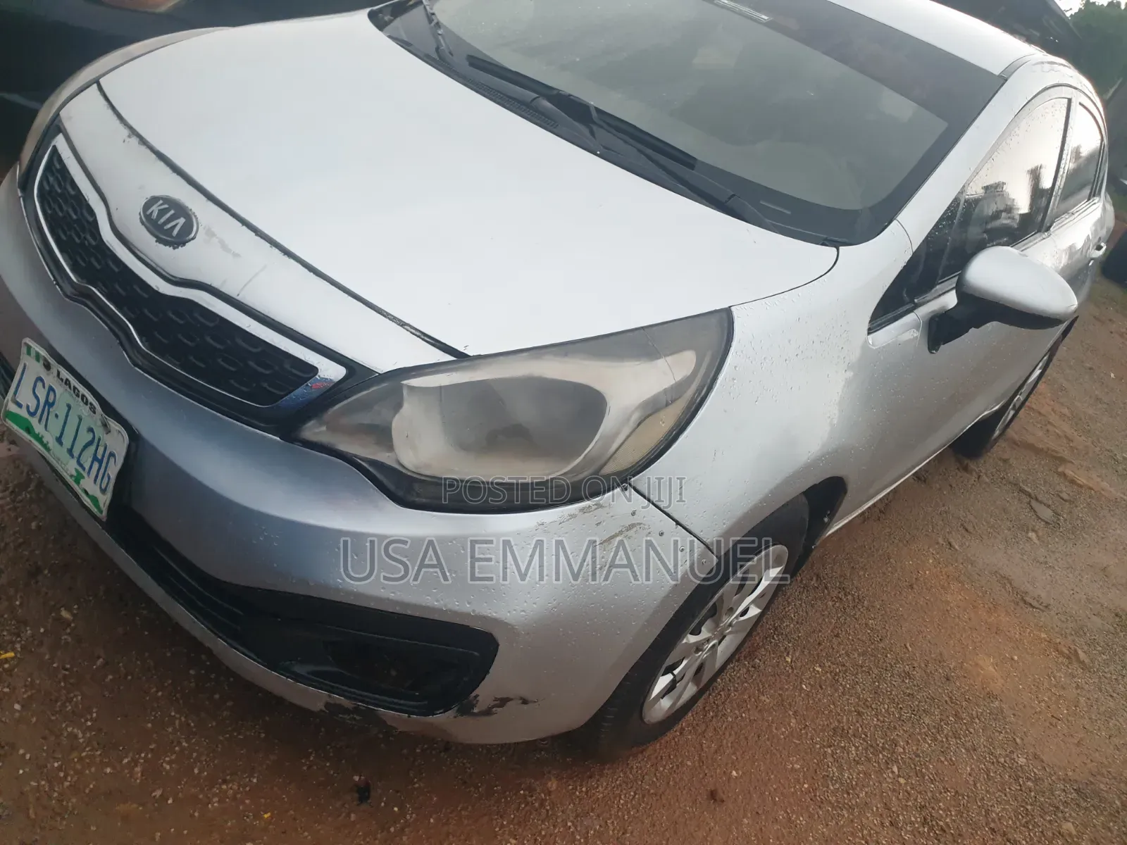 Kia Rio 2013 Silver