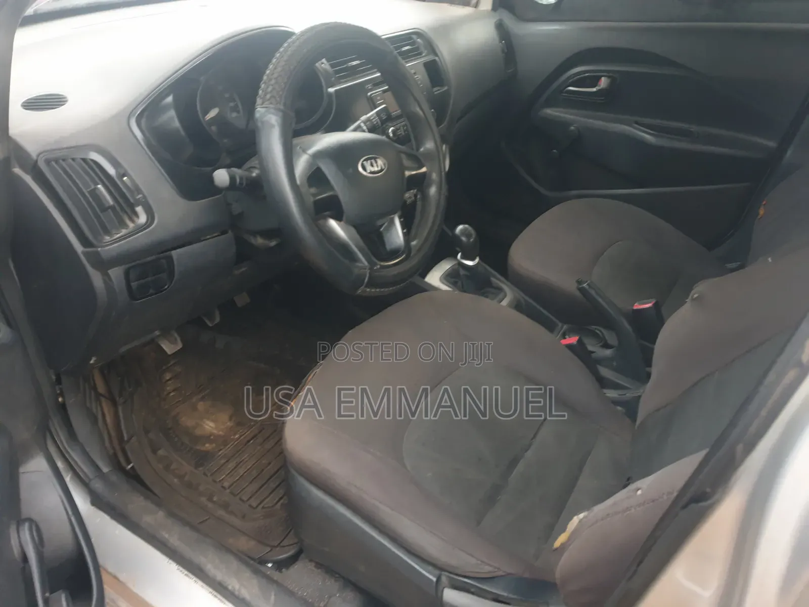 Kia Rio 2013 Silver