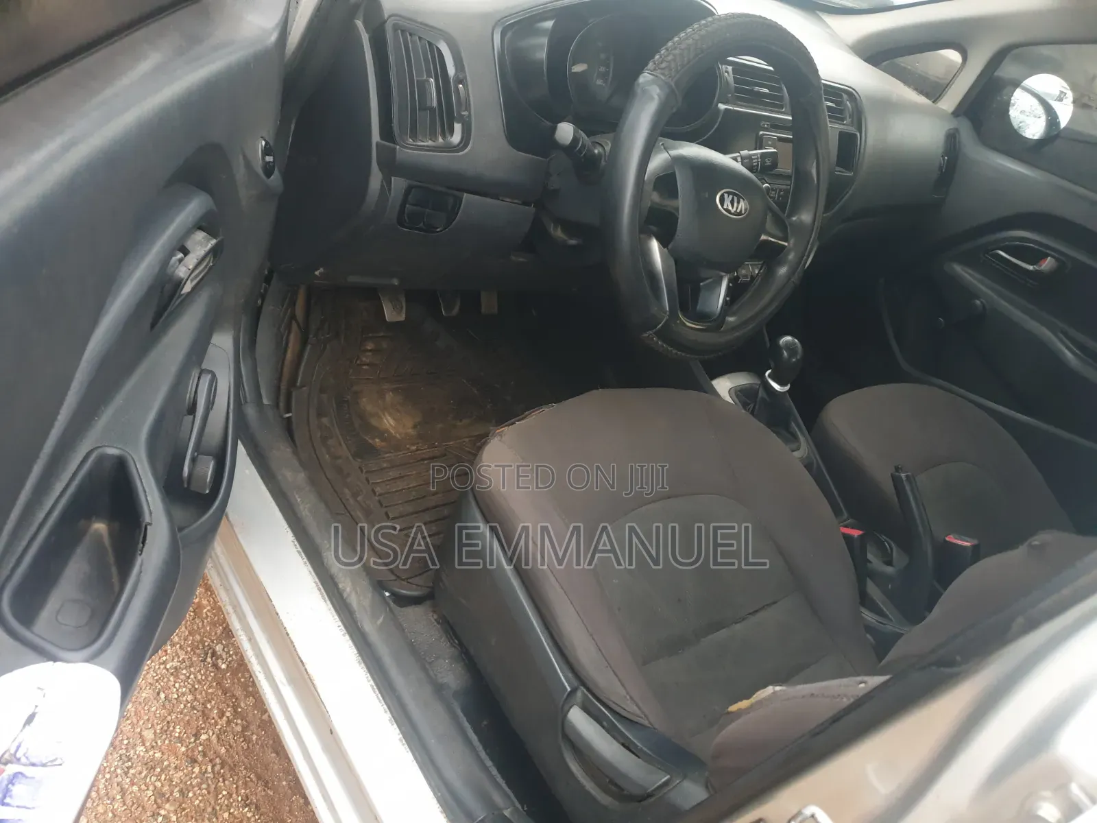Kia Rio 2013 Silver